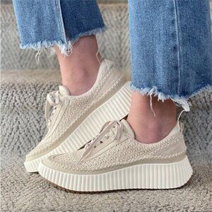 DOLCE VITA Dolen Platform Sneakers Sz 6.5 #280K